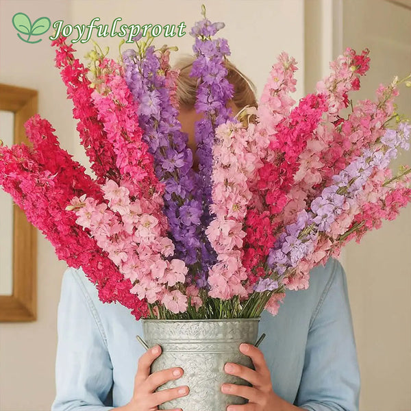 Lovers' Mix Organic Larkspur Seeds